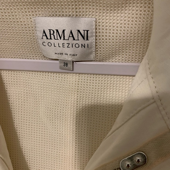 Giorgio Armani Women's Cream Jacket - Picture 4 of 6